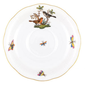 Herend Rothschild Bird Tea Saucer, 5