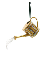 Jeweled Watering Can Ornament