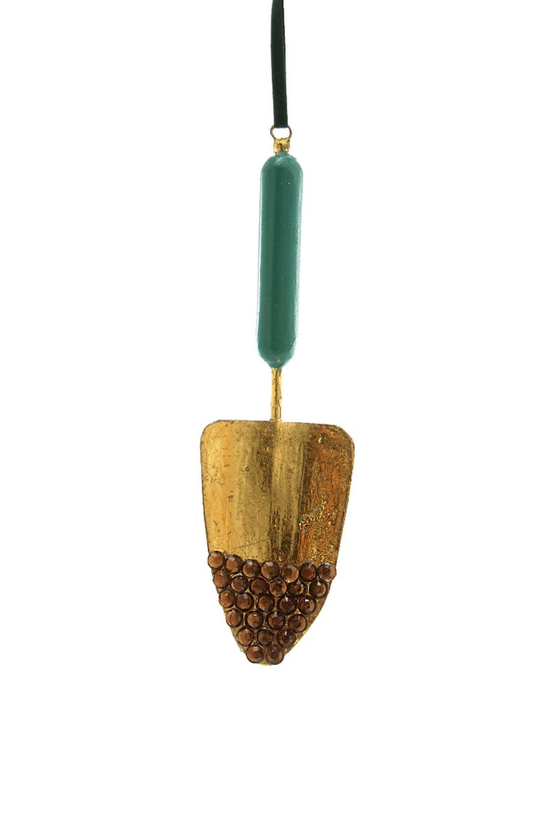 Jeweled Trowel Ornament