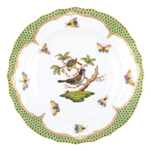 Herend Rothschild Bird Green Salad Plate