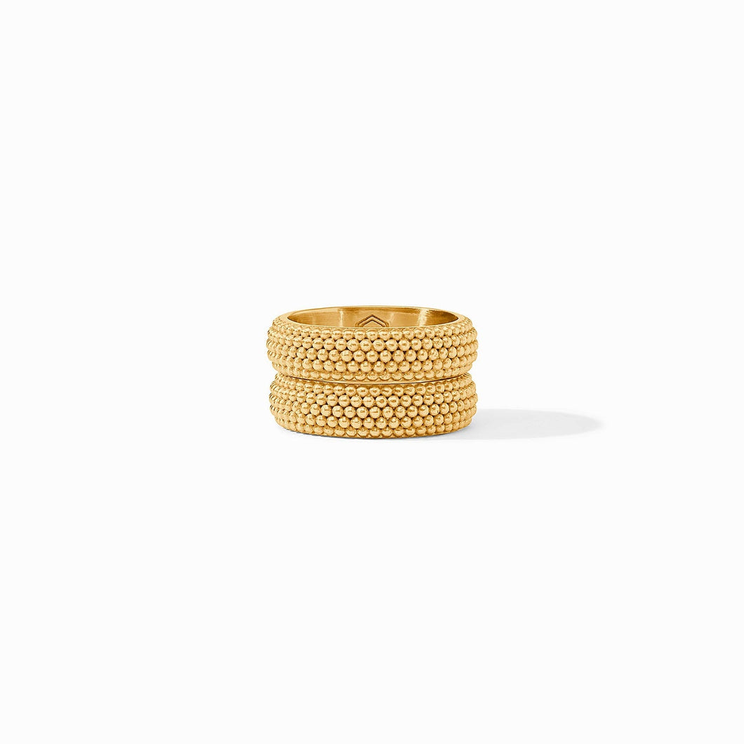 Beaded Eternity Duet Ring- 6