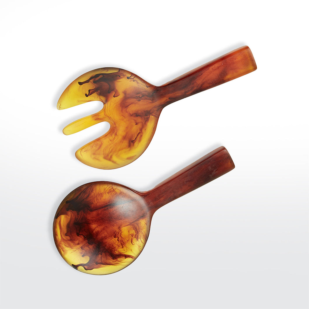 Jumbo Servers- Tortoise Swirl