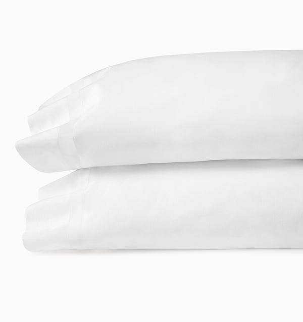Sferra Estate Standard Pillowcase Pair White
