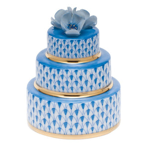 Herend Wedding Cake, Blue