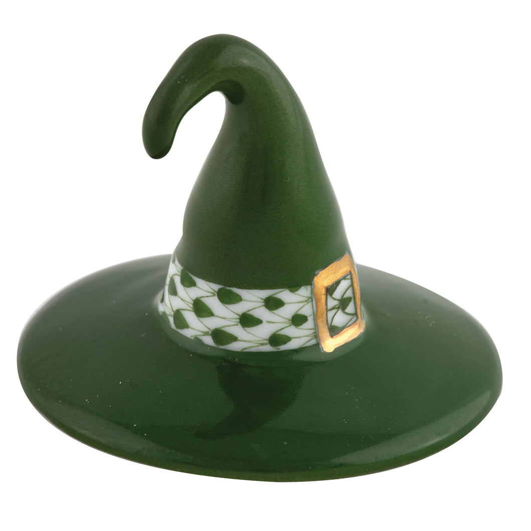 Herend Witch Hat, Green