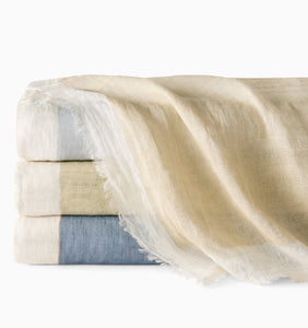 Sferra Pitura Throw, Sky/Grey