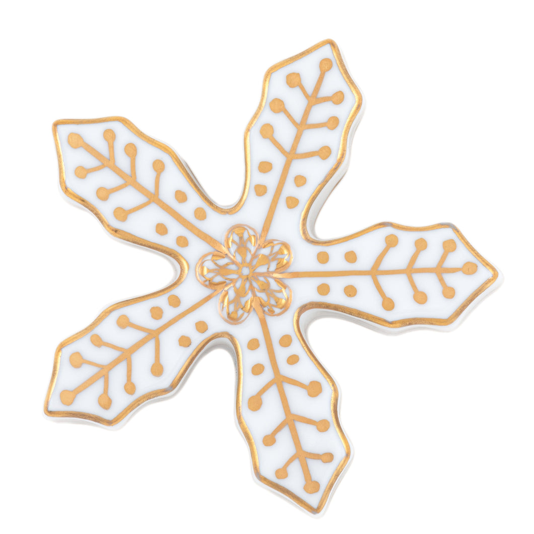 Herend Snowflake, Gold
