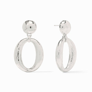 Solara Orbit Statement Earring, Silver
