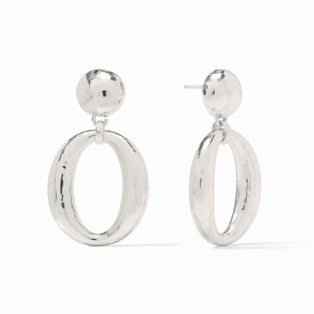 Solara Orbit Statement Earring, Silver