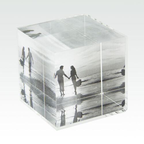 Lucite Cube Frame