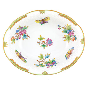 Herend Queen Victoria Oval Vegetable Dish