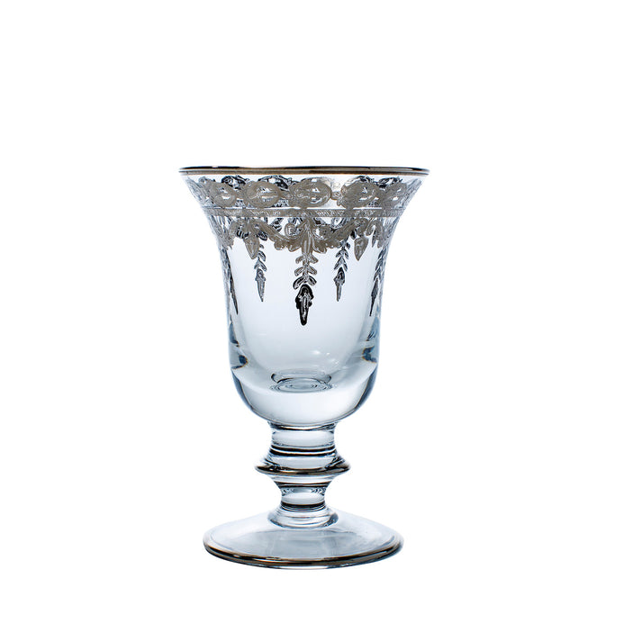 Arte Italica Vetro Platinum Water/Wine Glass