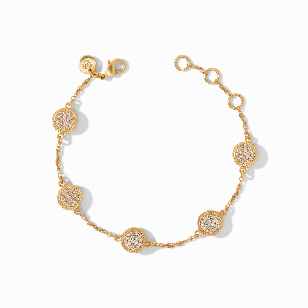 Windsor Delicate Bracelet, Pave CZ