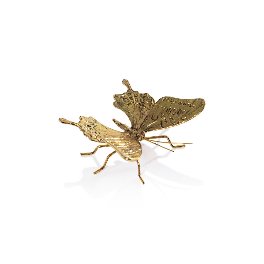 Decorative Antique Gold Butterfly