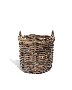 St Tropez Large Rattan Round Basket