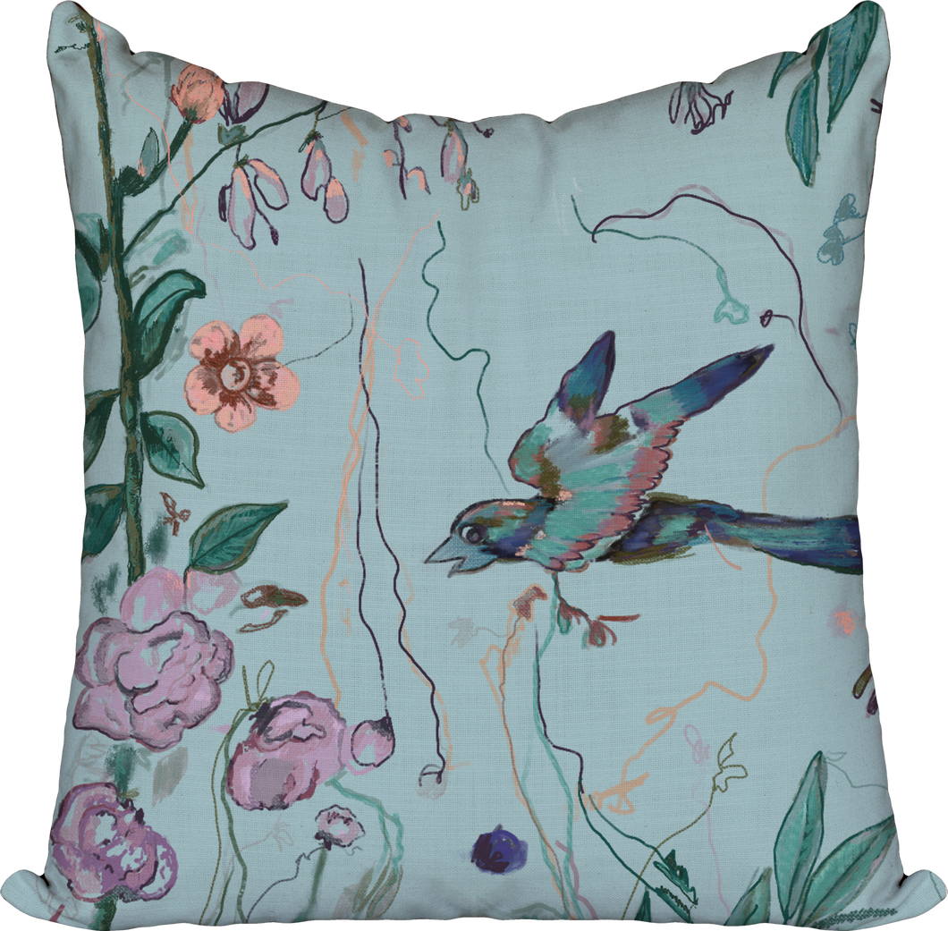 Birds of a Feather 22x22 Pillow