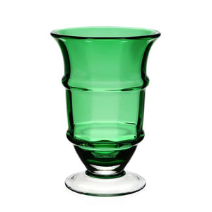 William Yeoward Apple Green Cotswold Footed Vase