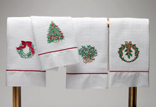 Load image into Gallery viewer, Blue Nutcracker Guest Towel
