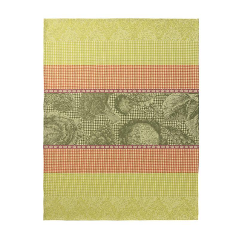 Le Jacquard Hand Towel Jardin Des Choux Green