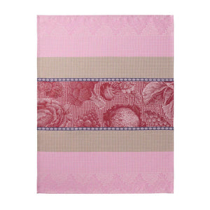 Le Jacquard Hand Towel Jardin Des Choux Pink