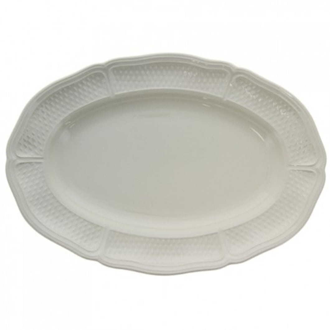 Gien Pont aux Choux White Large Oval Platter