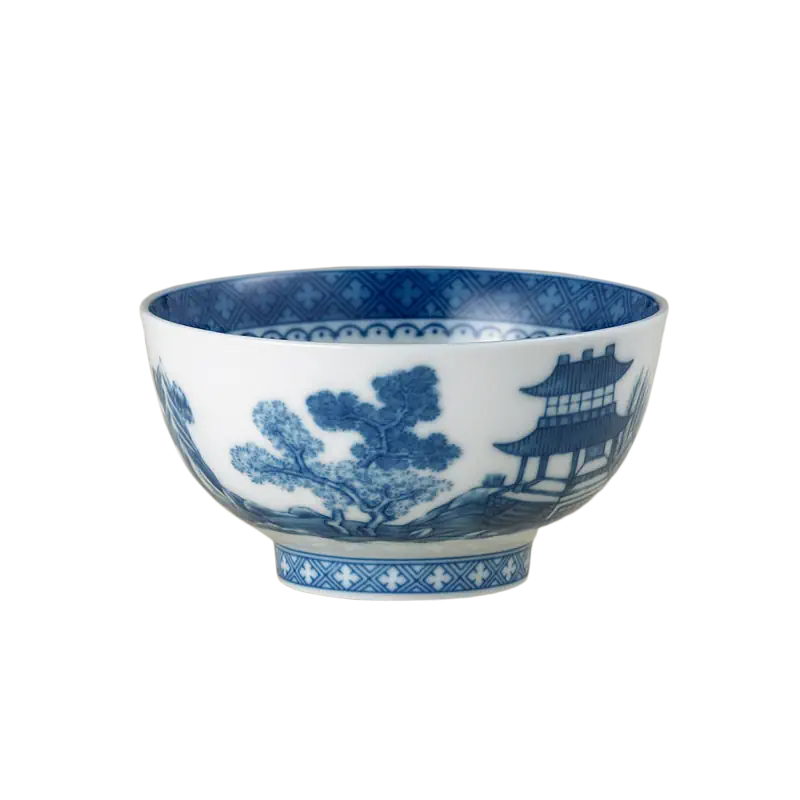 Mottahedeh Blue Canton Dessert Bowl