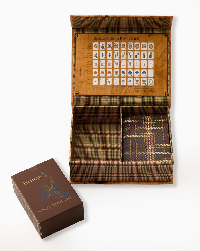 Mahjong Heritage Playing Cards