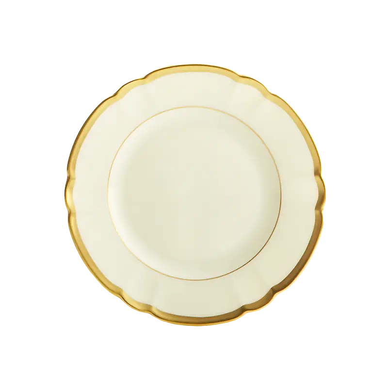 Mottahedeh Colette Gold Bread & Butter Plate