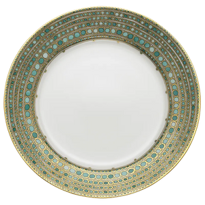 Mottahedeh Syracuse Turquoise Dinner Plate