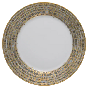 Mottahedeh Syracuse Taupe Dinner Plate