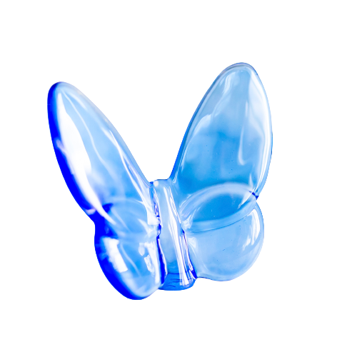 Le Mariposa Mor Crystal Butterfly, Blue