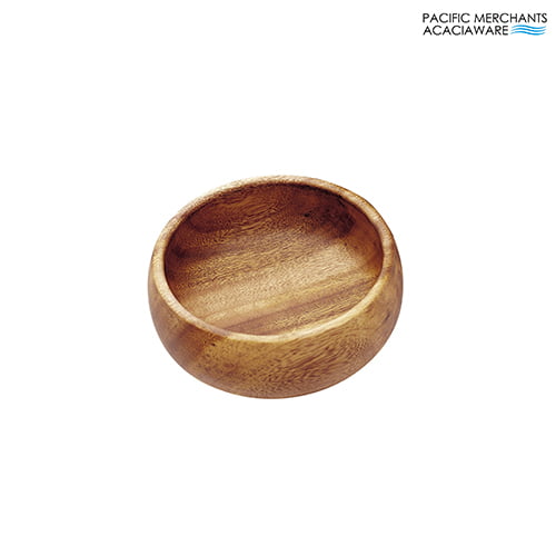 Acacia Round Calabash Nut Bowl
