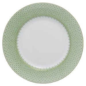 Mottahedeh Apple Green Lace Dinner Plate