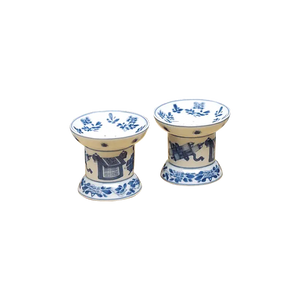 Mottahedeh Blue Canton Blue & White Salt & Pepper Set