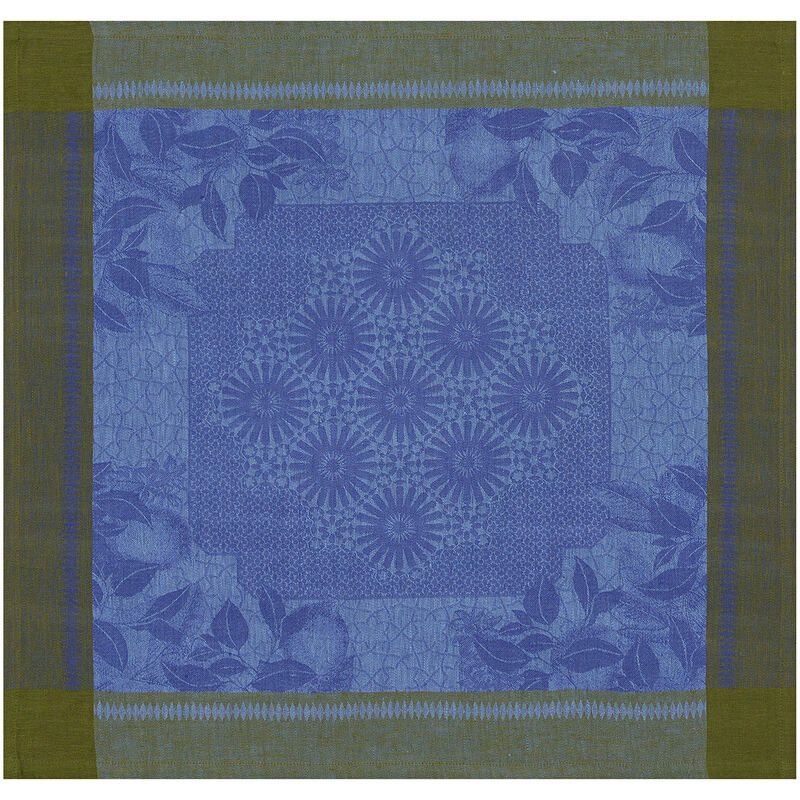 Le Jacquard Francais Jardin d'Orient Blue Napkin