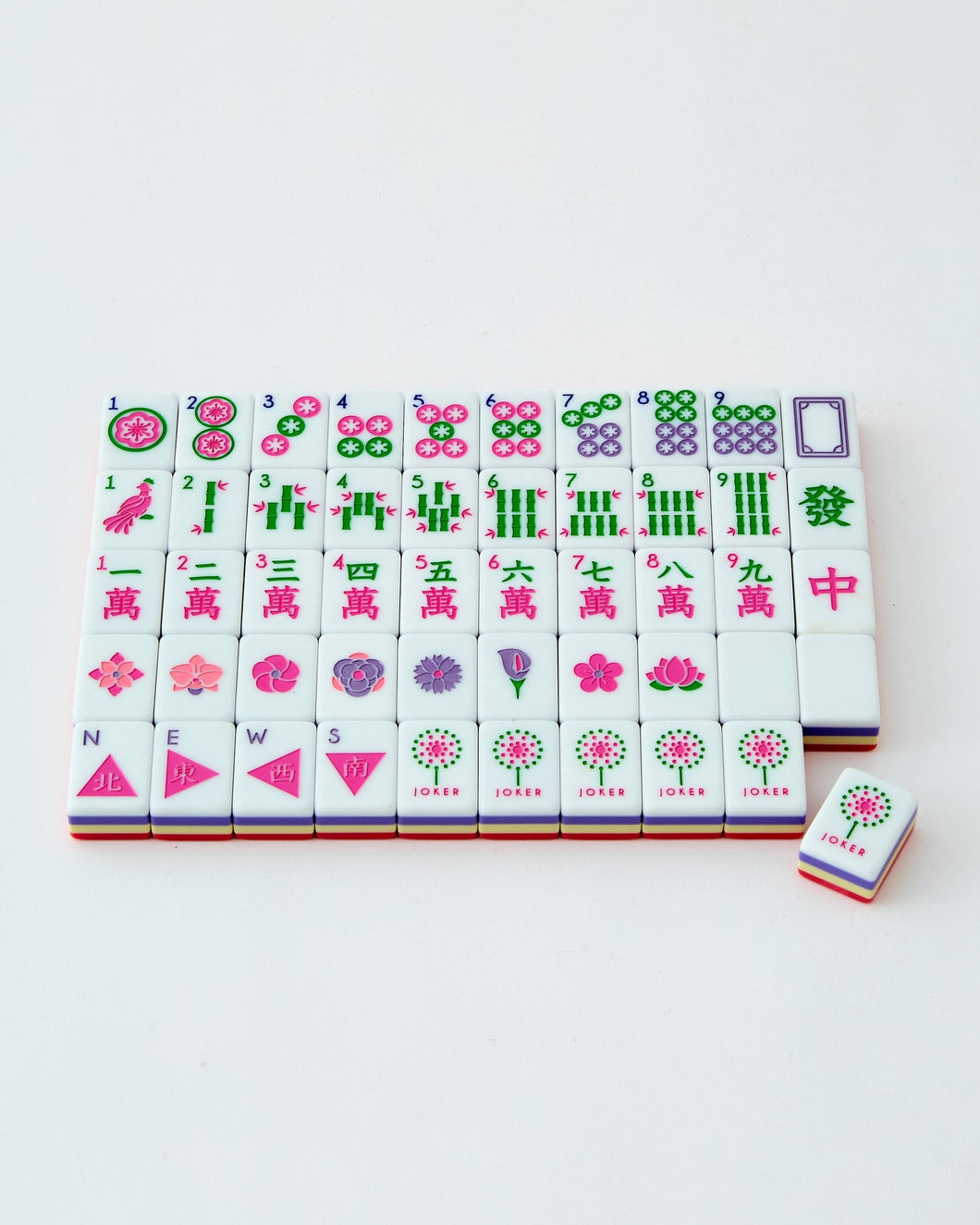 Spring Mahjong Tiles