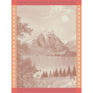 Le Jacquard Tea Towel Altitude Pink