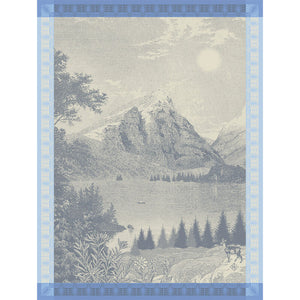 Le Jacquard Tea Towel Altitude Blue