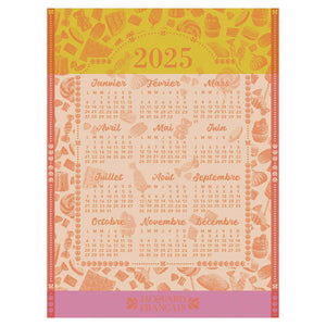 2025 DIG Calendar Tea Towel