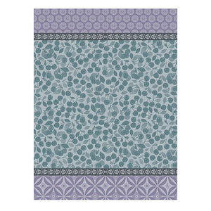 Le Jacquard Cerises Blue Tea Towel