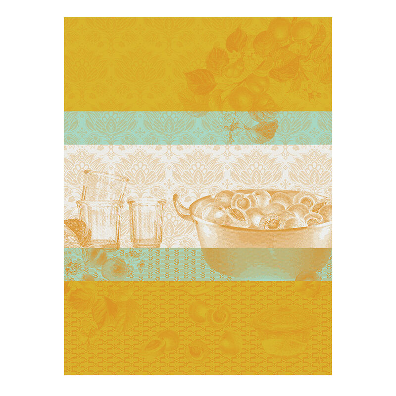Le Jacquard Confiture Abricot Yellow Tea Towel