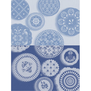 Le Jacquard Tea Towel Faience Blue