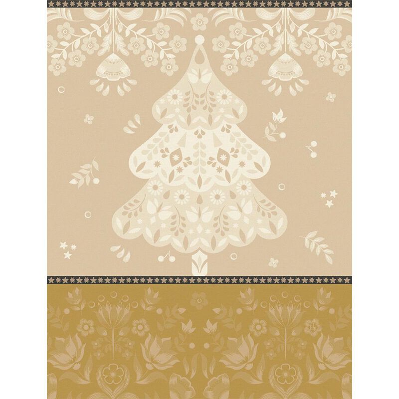 Le Jacquard Tea Towel Feerie Yellow
