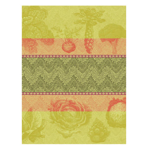 Le Jacquard Tea Towel Jardin Des Choux Green