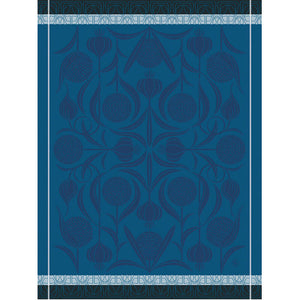 Le Jacquard Tea Towel L'Ail Blue