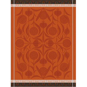 Le Jacquard Tea Towel L'Ail Orange