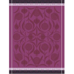 Le Jacquard Tea Towel L'Ail Purple