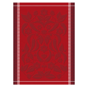 Le Jacquard Tea Towel Piments Red