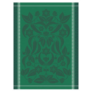 Le Jacquard Tea Towel Piments Green