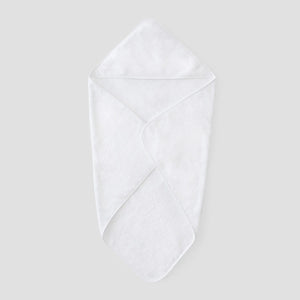 Weezie Baby Hooded Towel, White on White